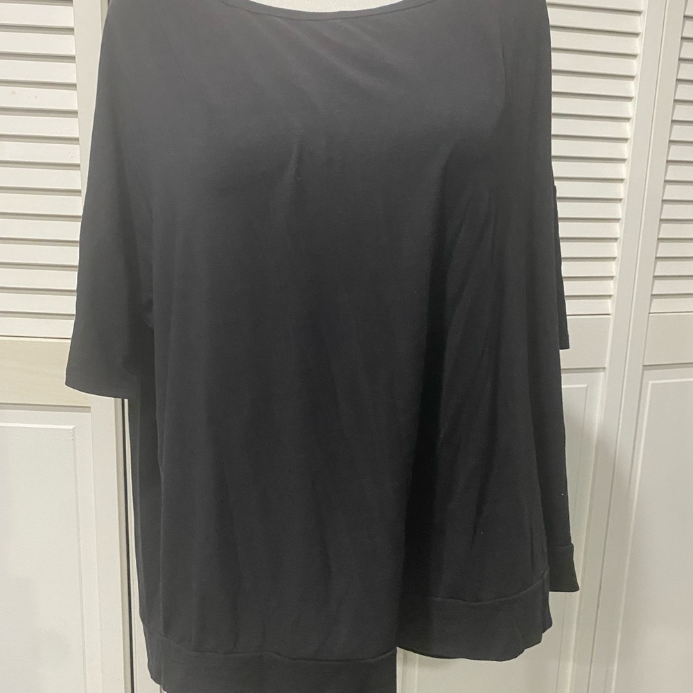 GAP Black Women's Sweatshirt Breathe XL open back